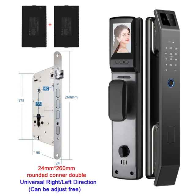 YKESDL 3D Face Recognition Smart Door Lock