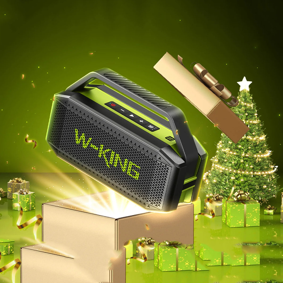 W-King D9-1 100W Bluetooth Speaker Waterproof Portable