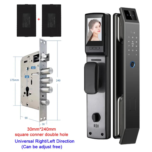 YKESDL 3D Face Recognition Smart Door Lock