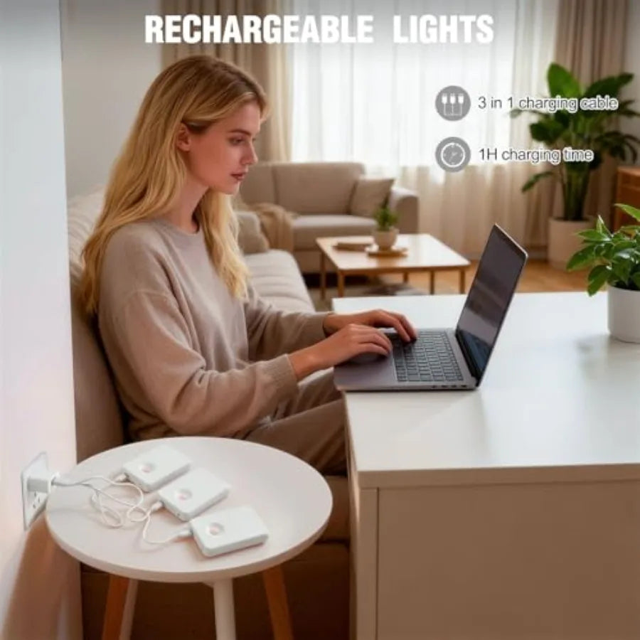 Rechargeable Motion Sensor LED Stair Lights