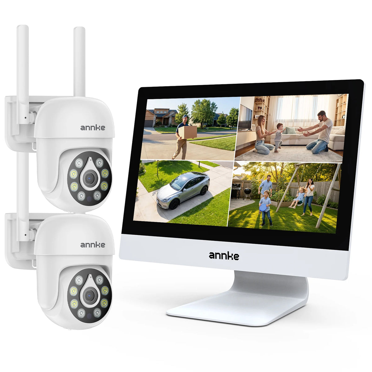 Annke 5MP PTZ Wireless Security Camera System