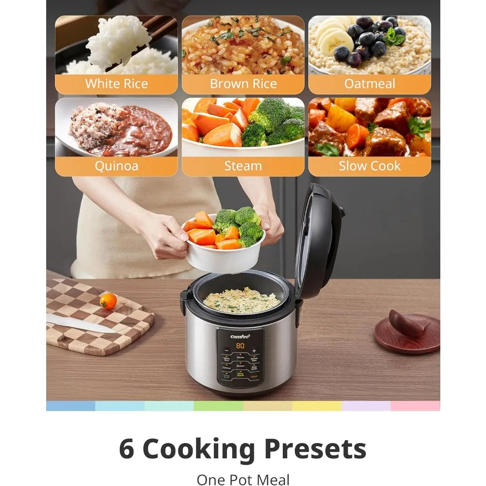 XMSJ 6 In 1 Compact Multi Cooker With Steamer