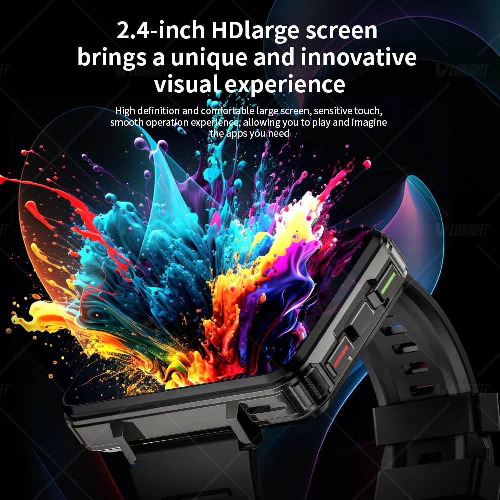 LOKMAT Android 4G Smartwatch Phone With Dual Cameras
