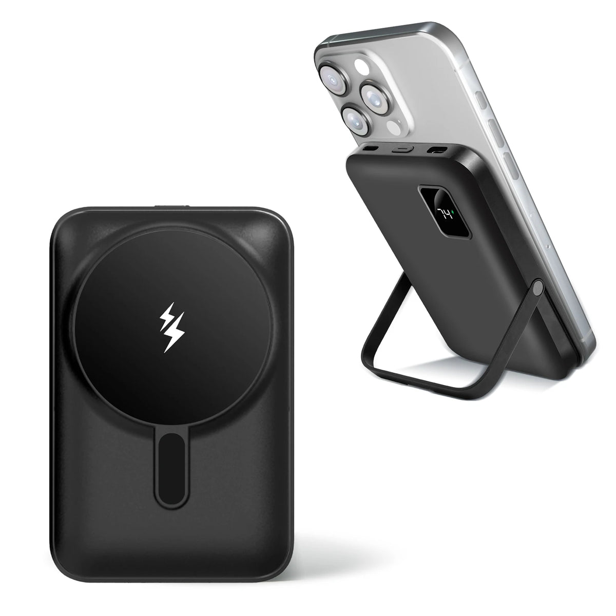 Magnetic Wireless Power Bank With Fast Charging