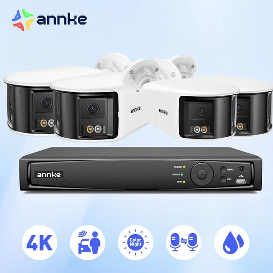 Annke 8CH Paoe... NO. Annke 8CH Poe Security Camera System Kit