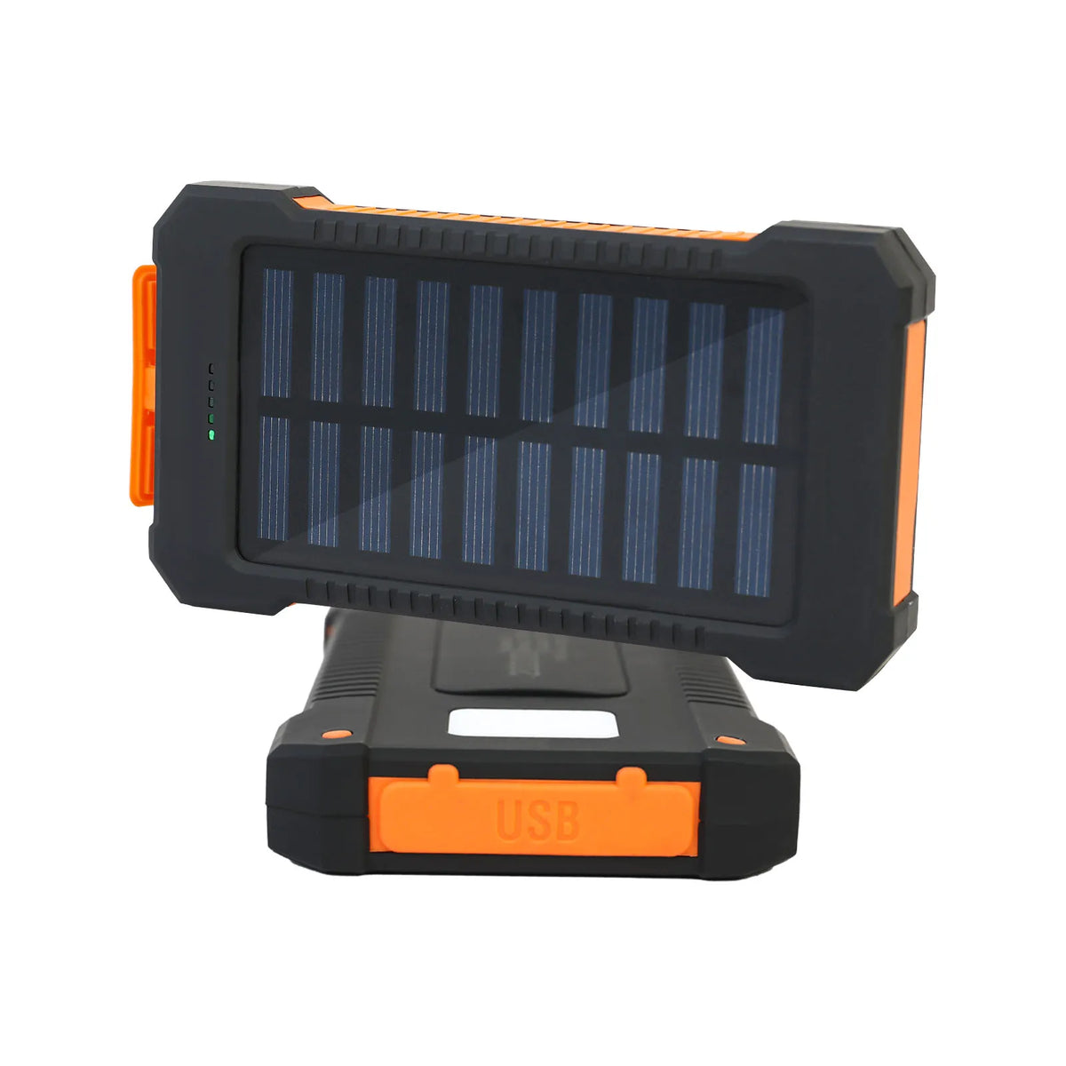 Waterproof Solar Wireless Power Bank With Flashlight