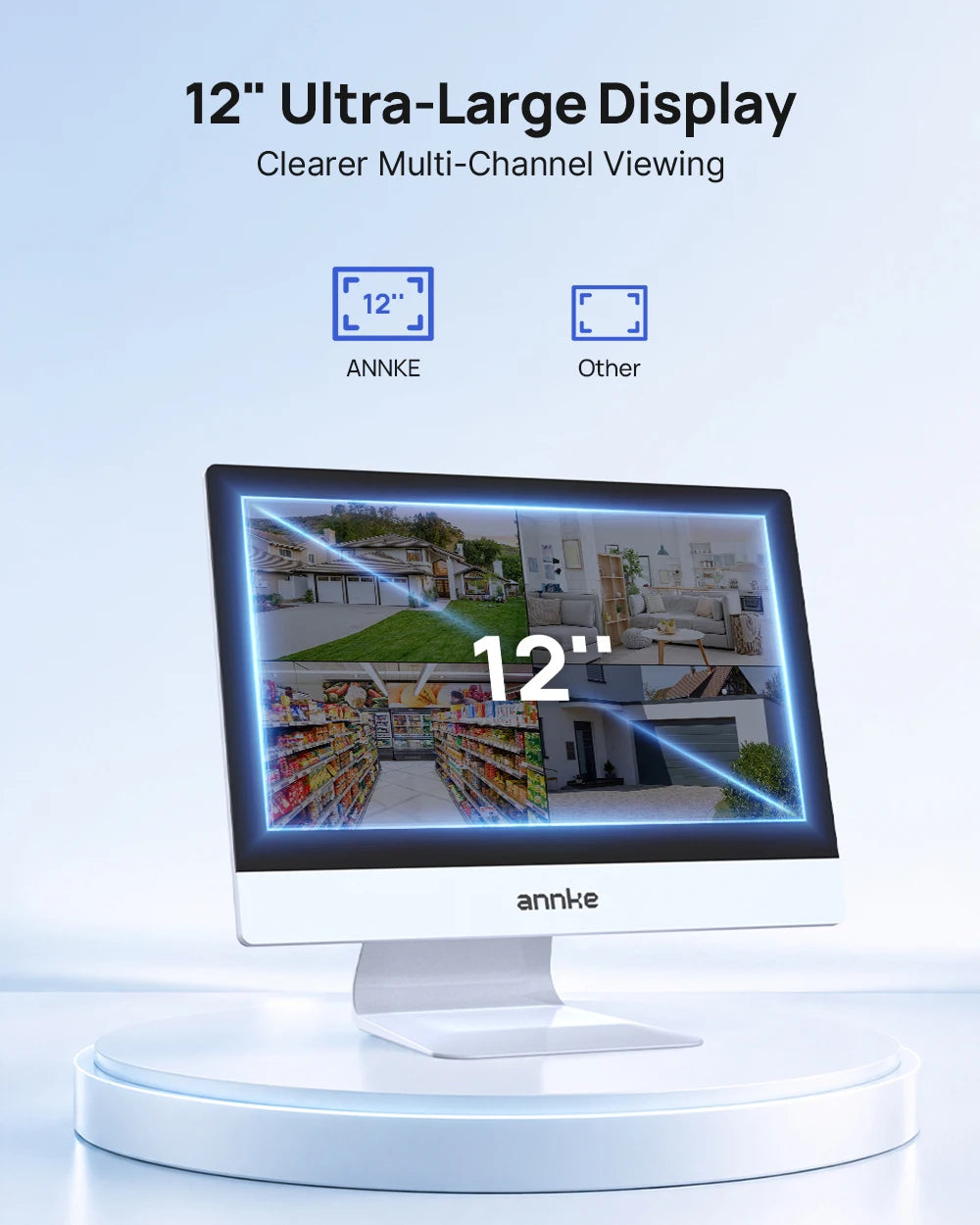 Annke 5MP PTZ Wireless Security Camera System