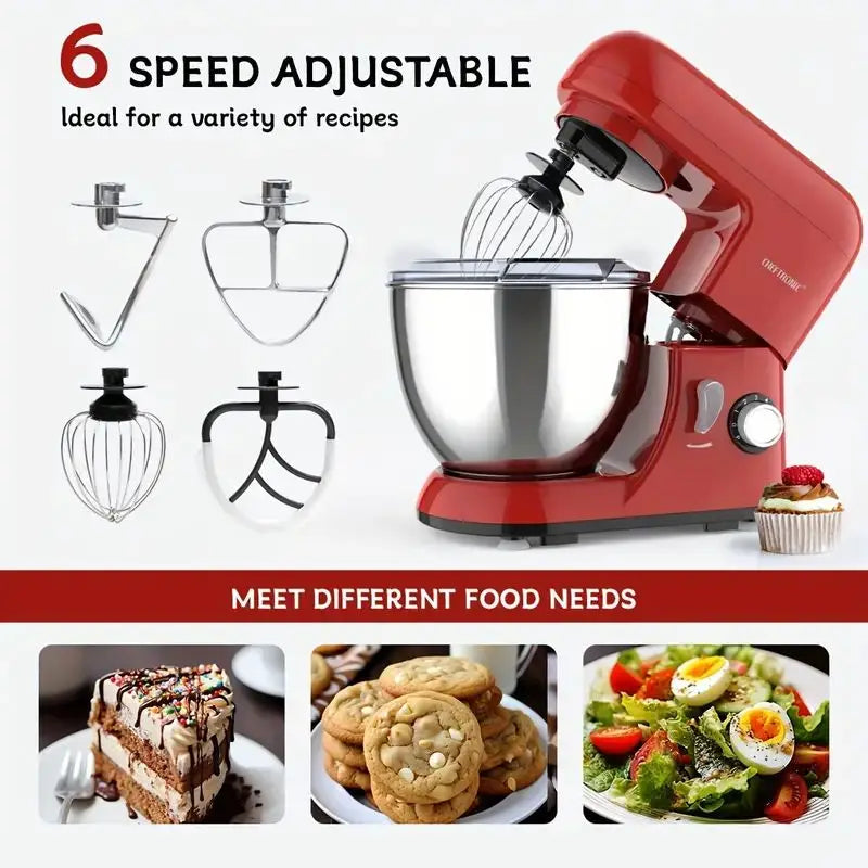 Cheftronic Tilt Head Electric Stand Mixer