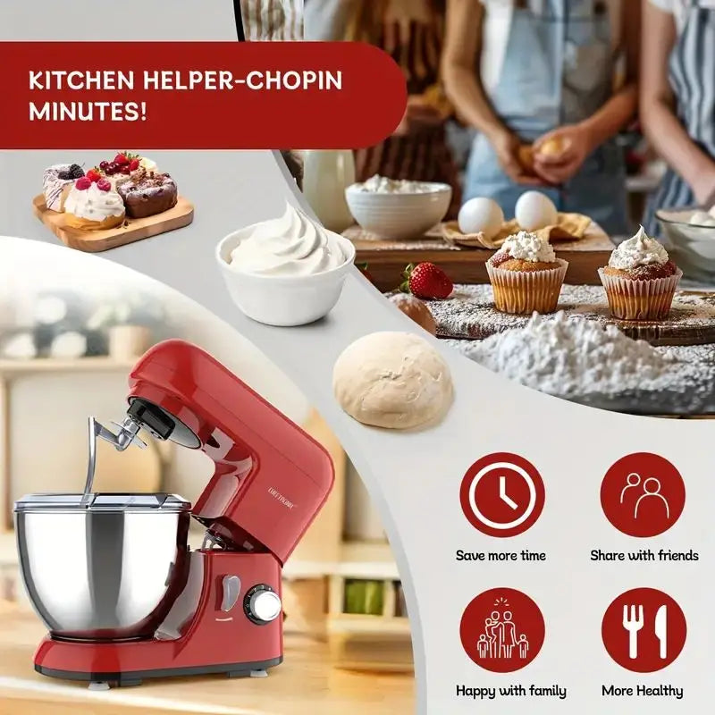 Cheftronic Tilt Head Electric Stand Mixer
