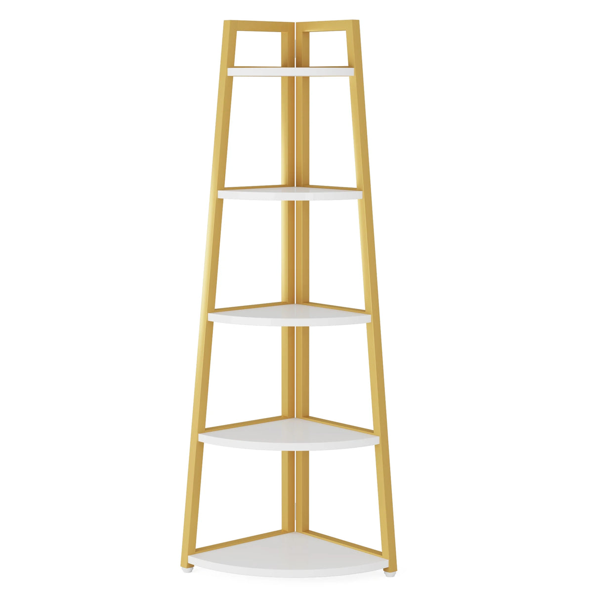 Tribesigns Five Tier Corner Bookshelf