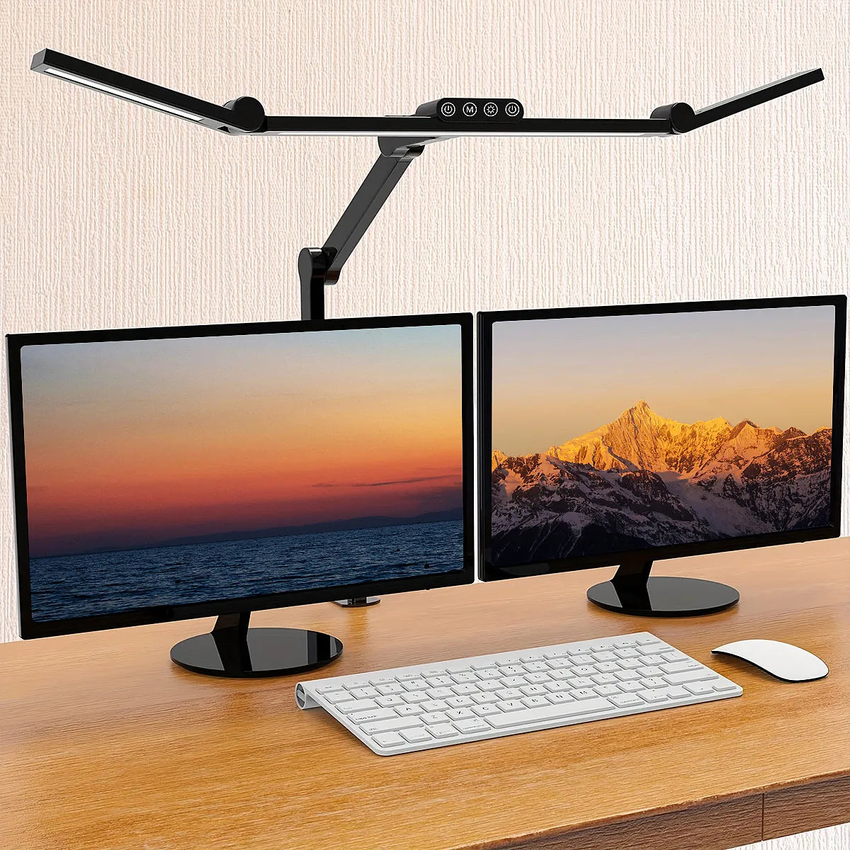 Aiopp Three Head Desk Lamp With Memory Function