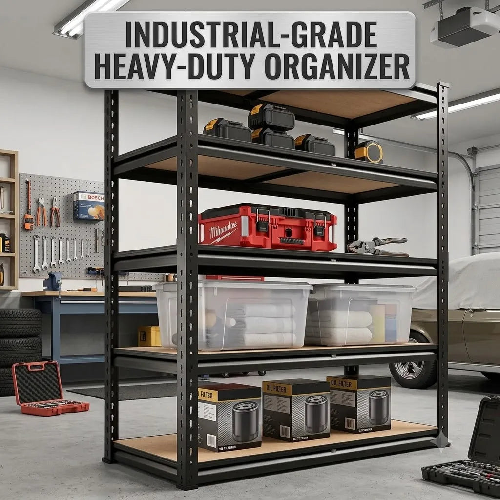 Heavy Duty Metal Adjustable Utility Storage Rack