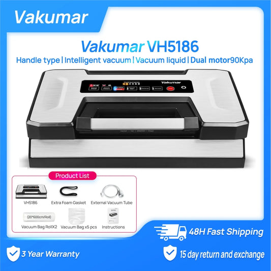 Vakumar Automatic Food Vacuum Sealer Machine