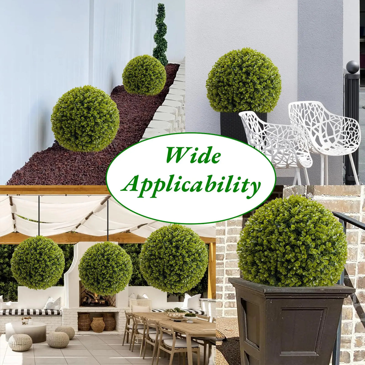Studyset Artificial Outdoor Topiary Balls