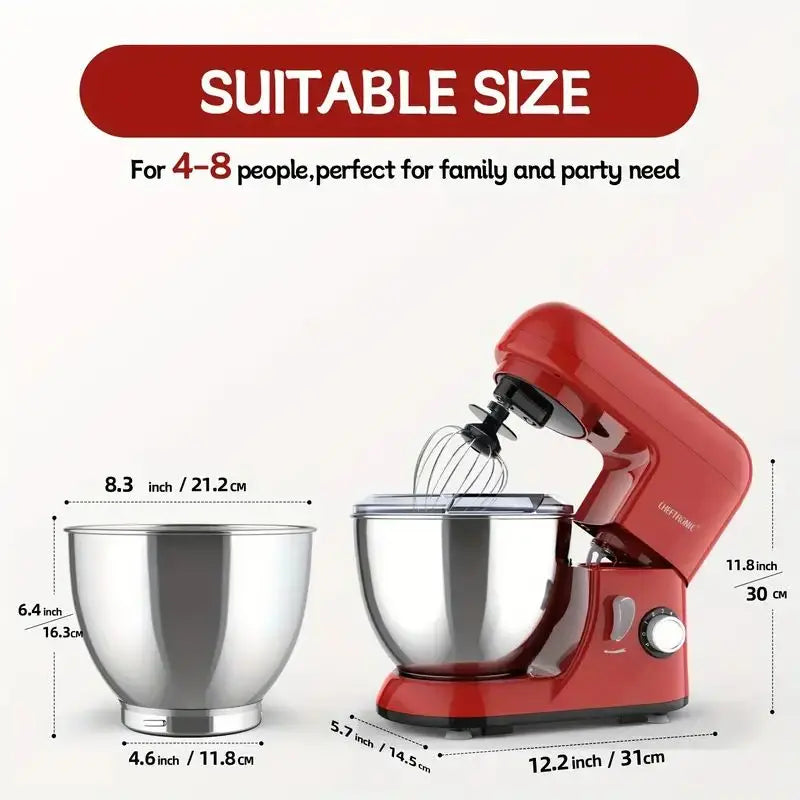 Cheftronic Tilt Head Electric Stand Mixer