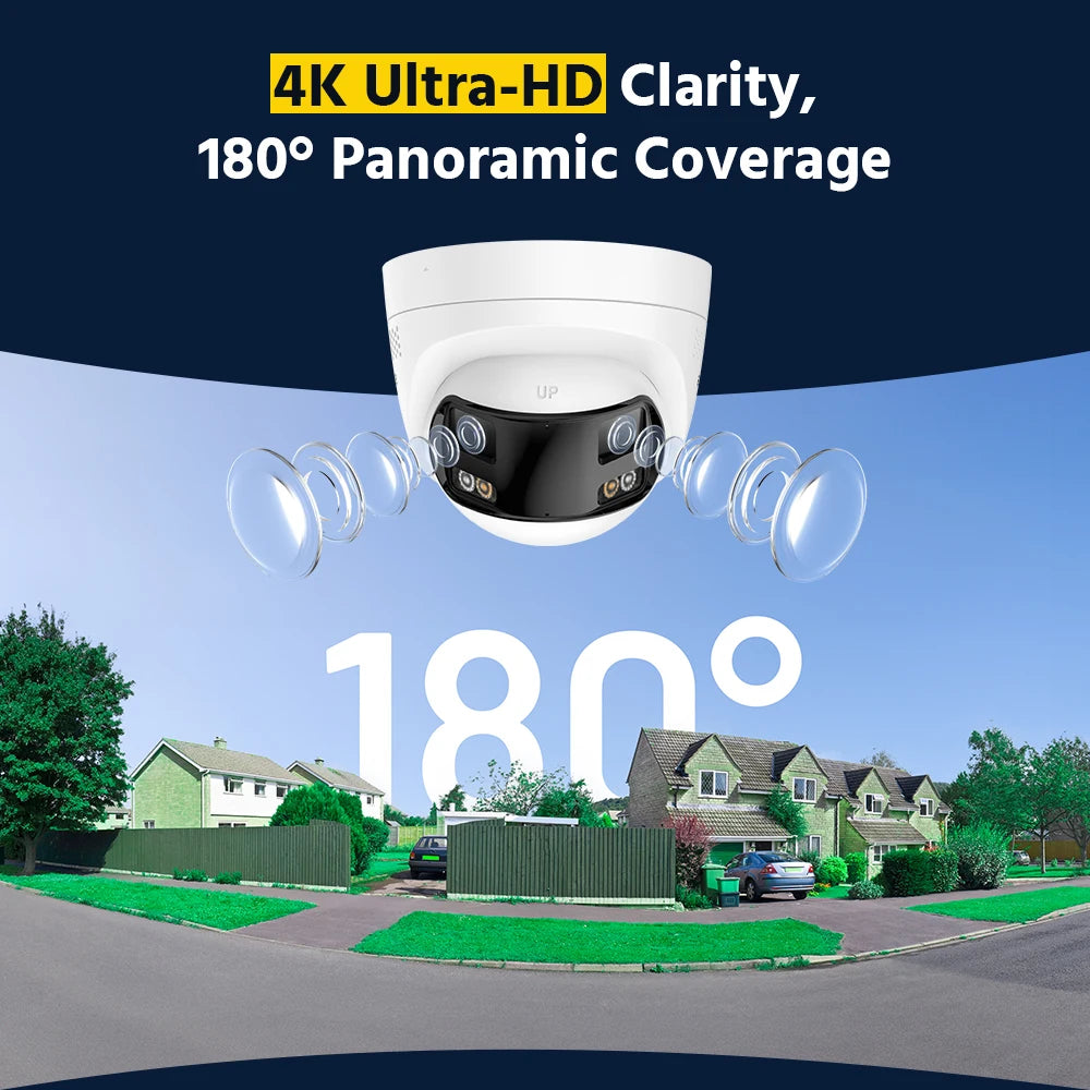 ANNKE FCD800 8MP Panoramic Dual Lens Security Camera