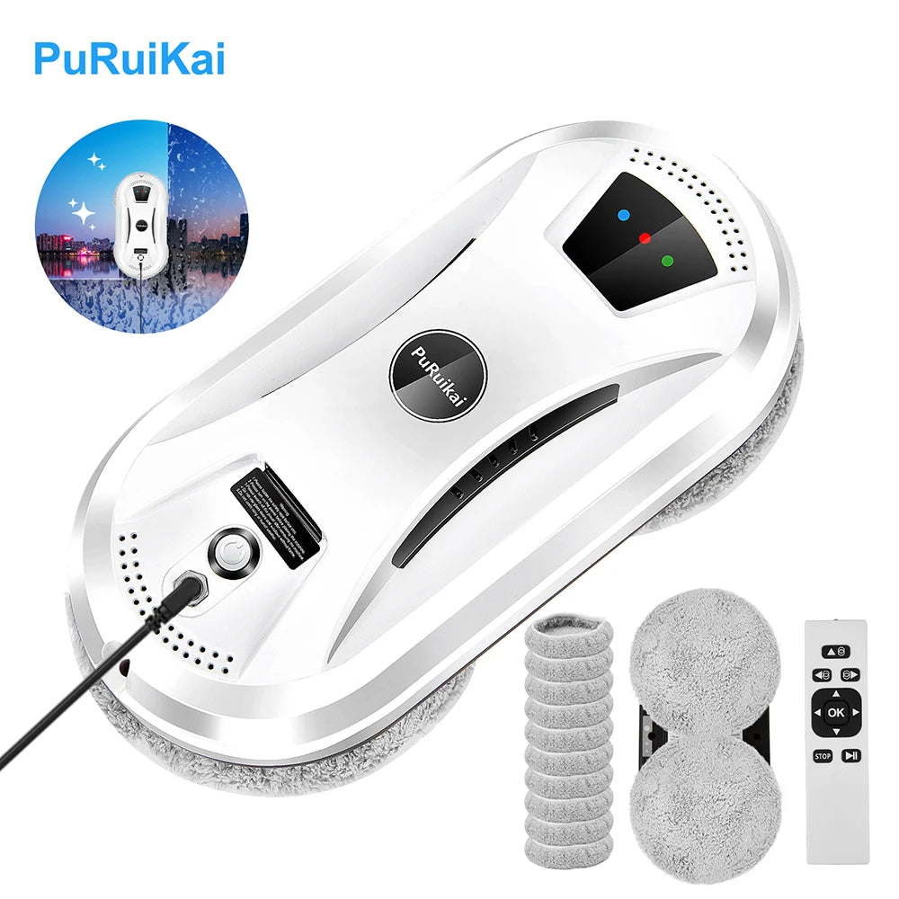PuRuikai Window Cleaning Robot With Remote Control