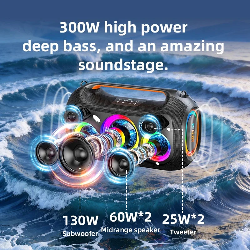 ZEALOT Portable Bluetooth Speaker With Subwoofer