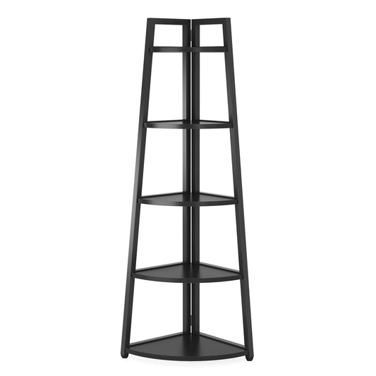 Tribesigns Five Tier Corner Bookshelf