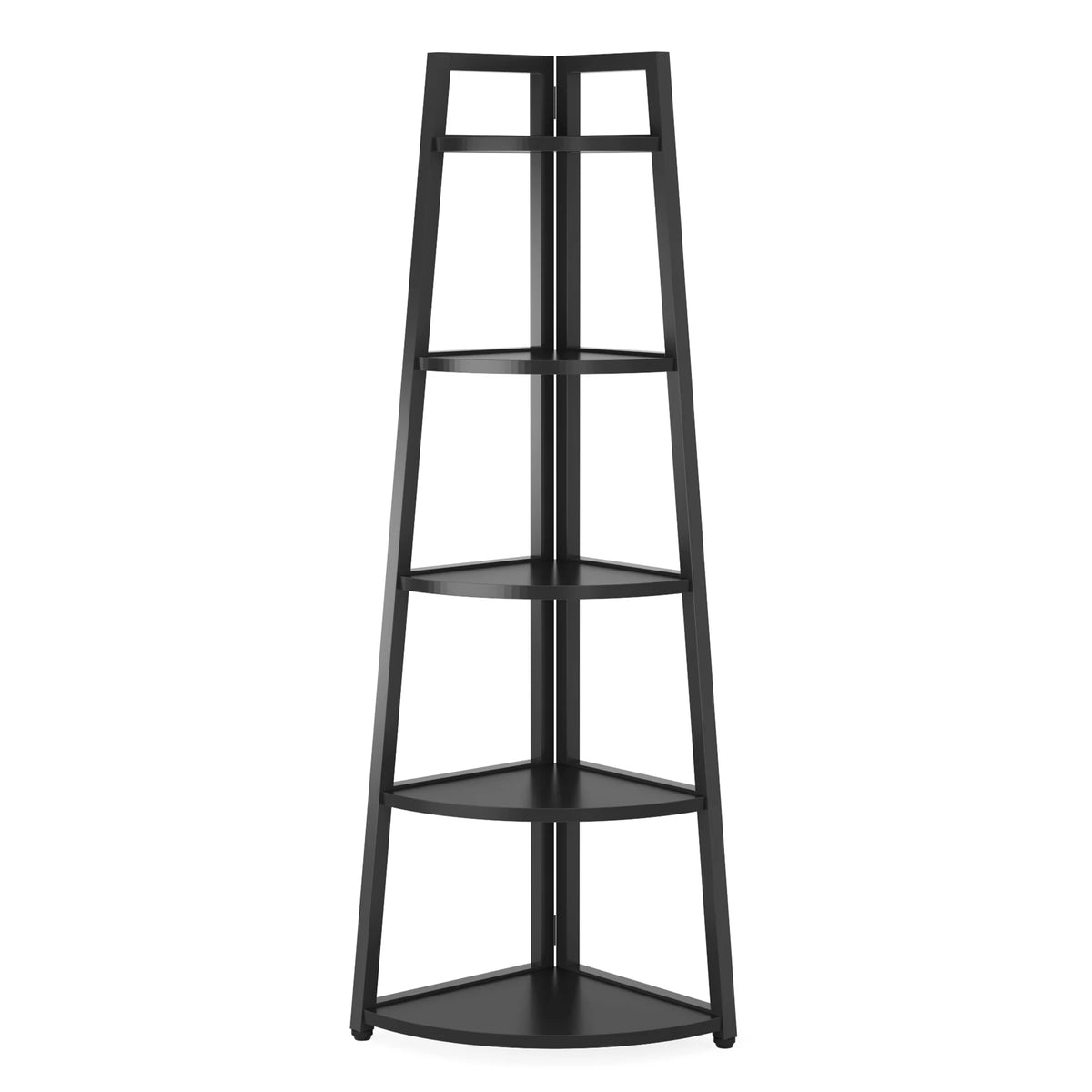 Tribesigns Five Tier Corner Wooden Bookshelf