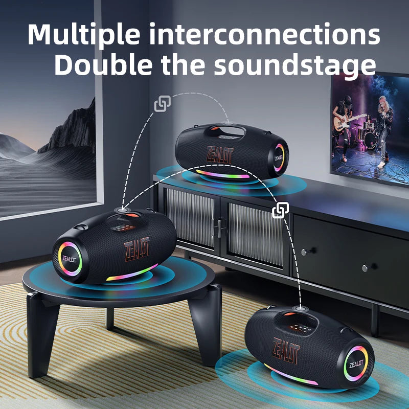 ZEALOT Waterproof Portable Bluetooth Speaker