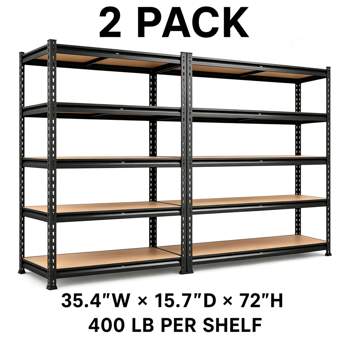 Heavy Duty Metal Adjustable Utility Storage Rack