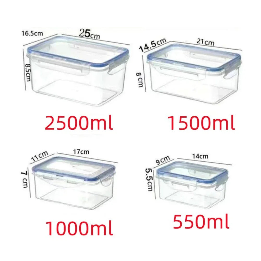 Microwave Safe Sealed Food Storage Box With Lid
