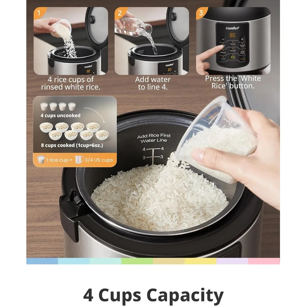 XMSJ 6 In 1 Compact Multi Cooker With Steamer
