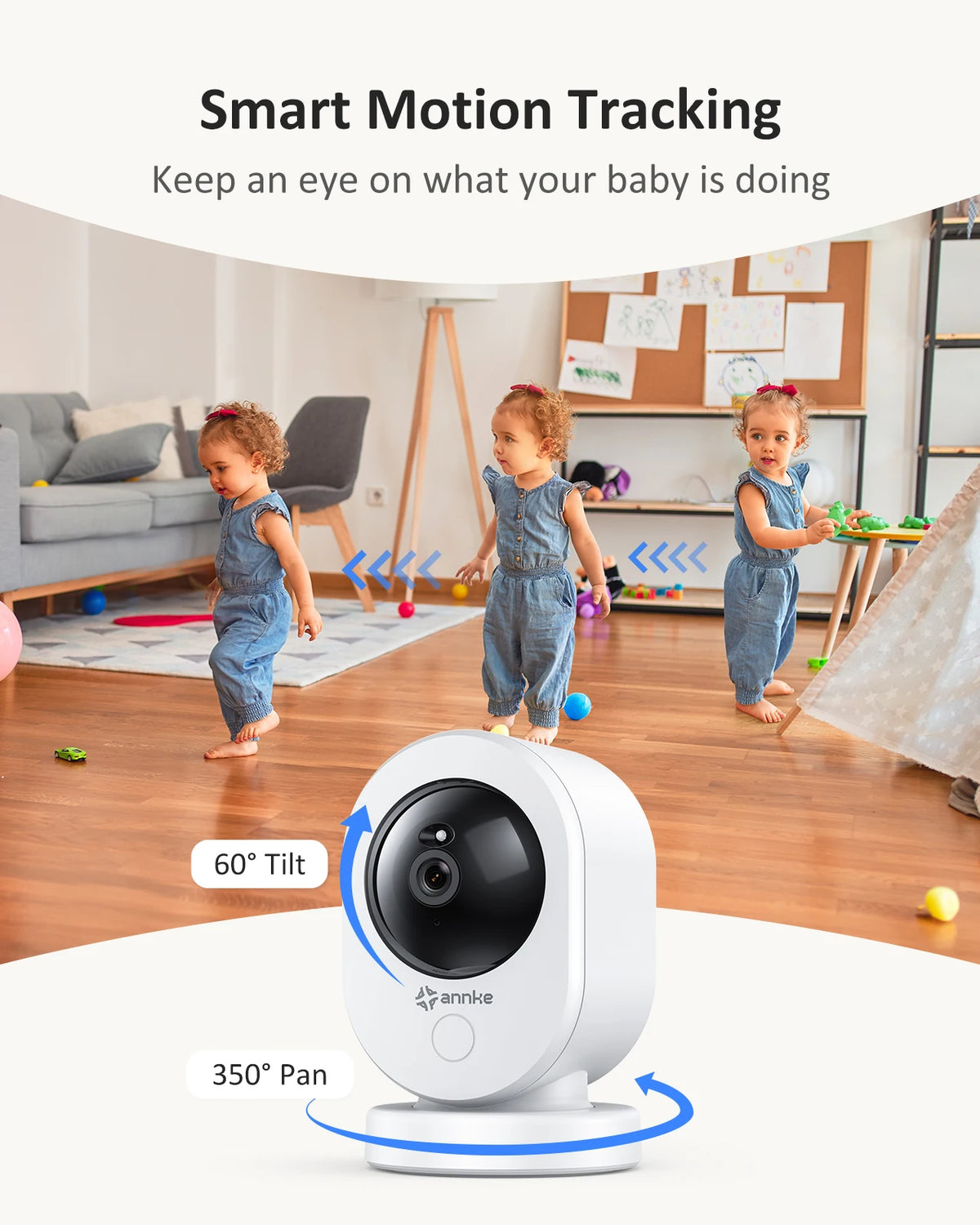 Annke 6MP Dual Band Wifi PTZ Security Camera