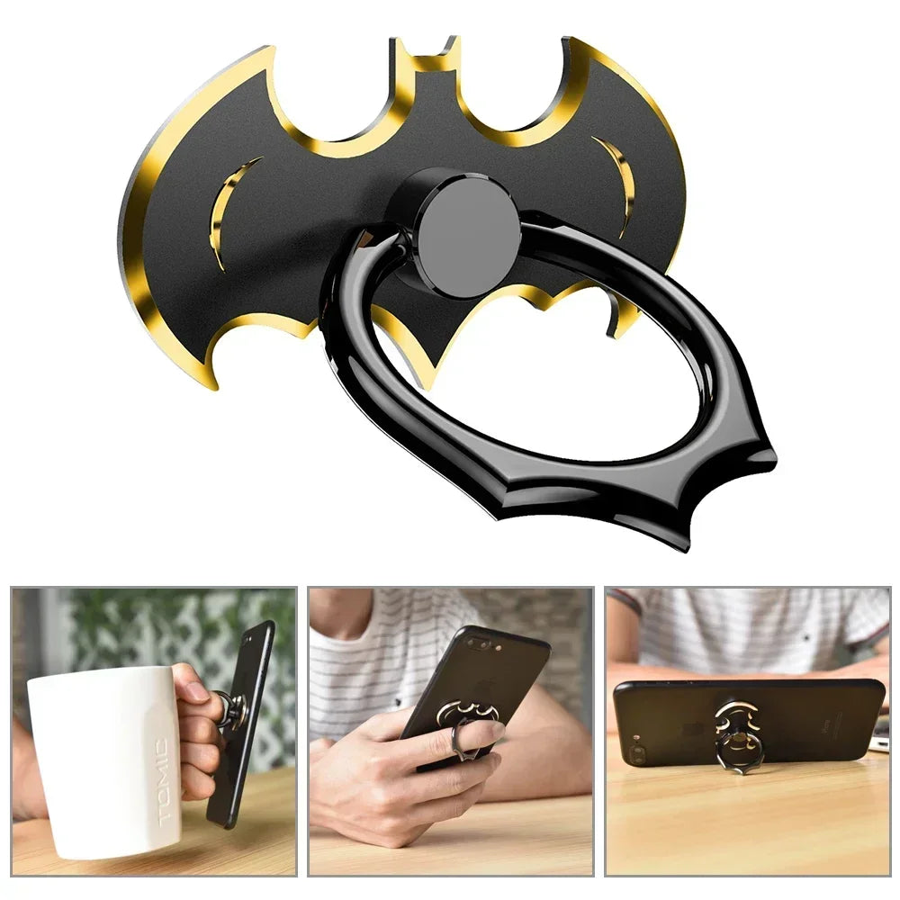 Oatsbasf Aluminum Desktop Phone Stand With Finger Ring