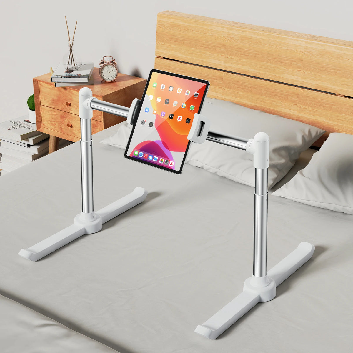 Oatsbasf Foldable Height Adjustable Phone And Tablet Stand