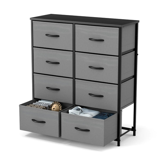 JHK Fabric Drawer Wardrobe Storage Cabinet