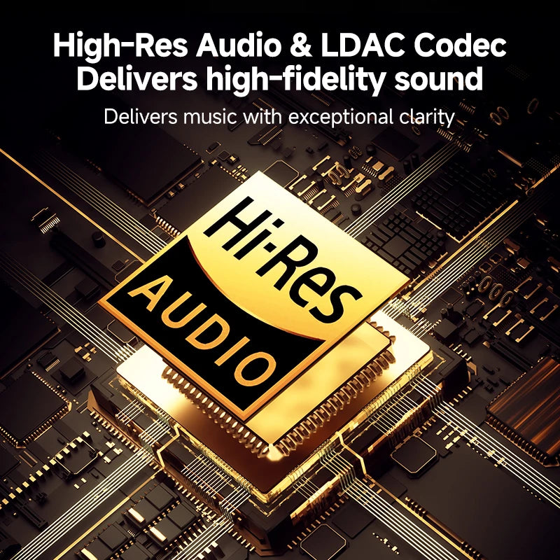 QCY H3 Pro Wireless ANC Over Ear Headphones With LDAC