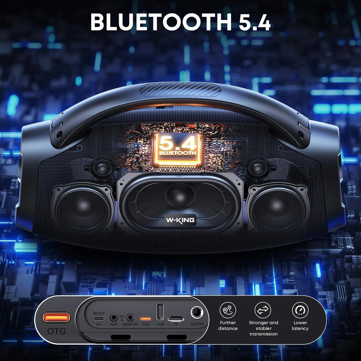 W-KING 330W Wireless Bluetooth Speaker
