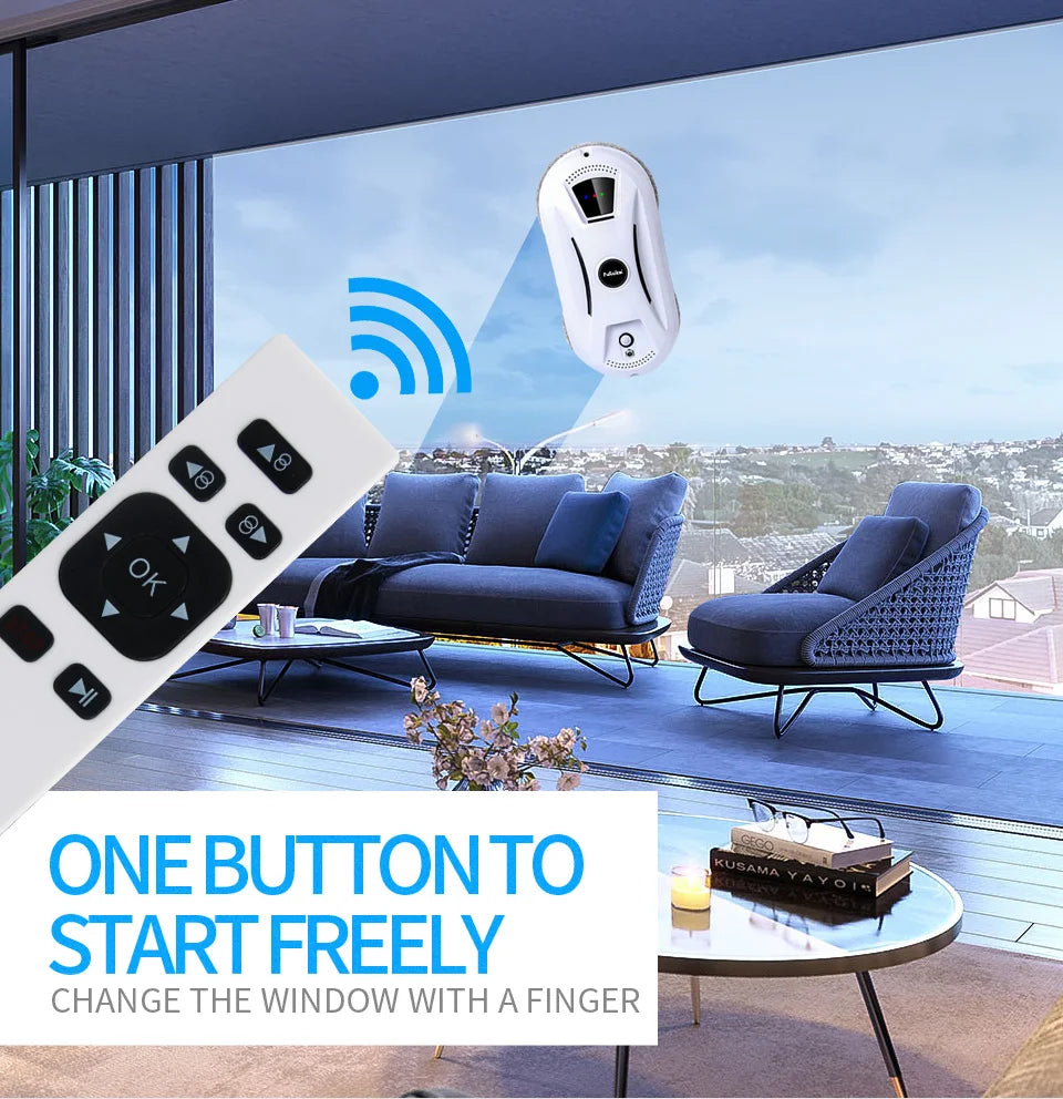 PuRuikai Window Cleaning Robot With Remote Control