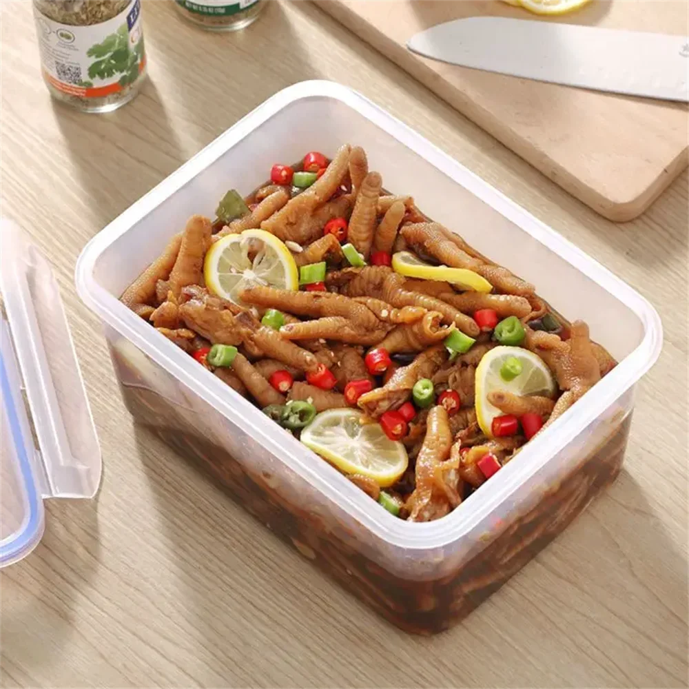 Microwave Safe Sealed Food Storage Box With Lid