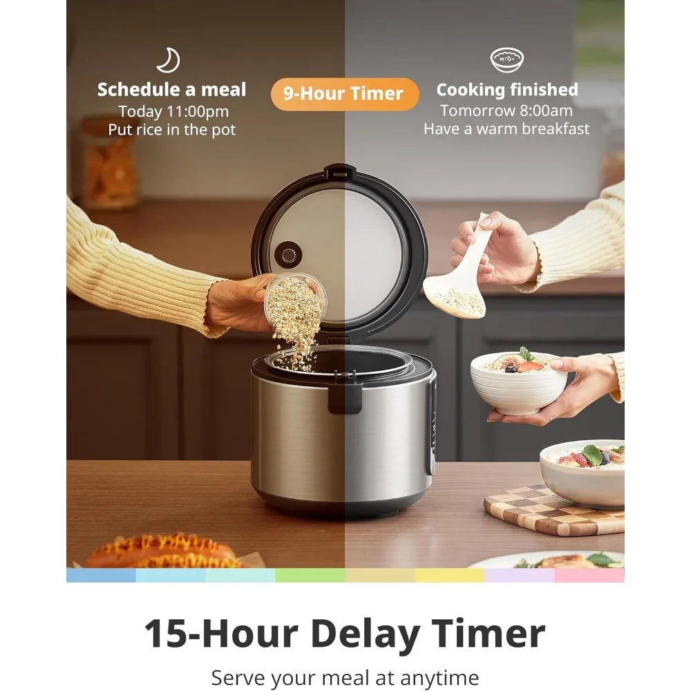 XMSJ 6 In 1 Compact Multi Cooker With Steamer