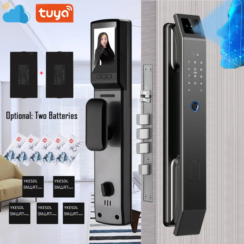 YKESDL 3D Face Recognition Smart Door Lock
