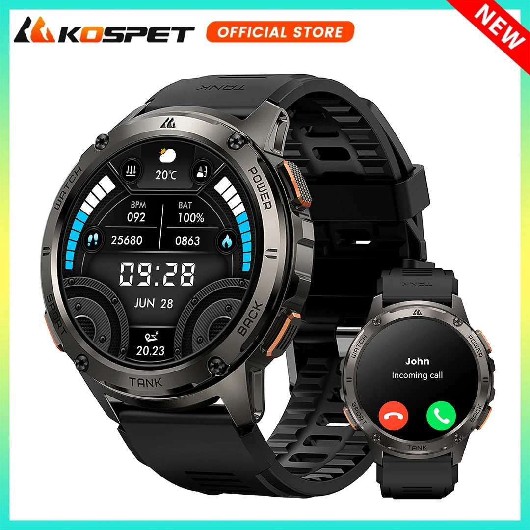 KOSPET TANK T3 Smartwatch With Call And Text