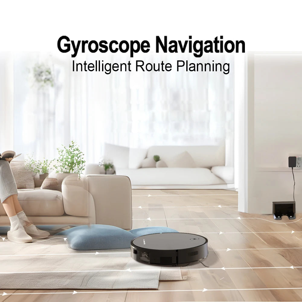 BOAIMORE Robot Vacuum And Mop With Smart Mapping