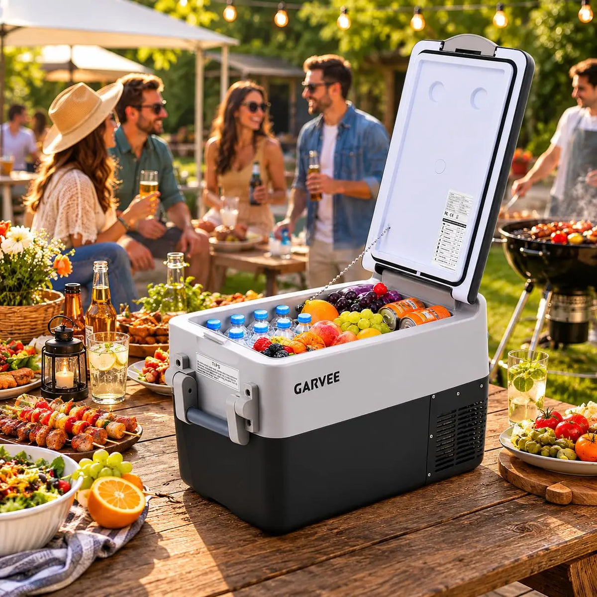 Studyset Portable Dual Zone Car Refrigerator