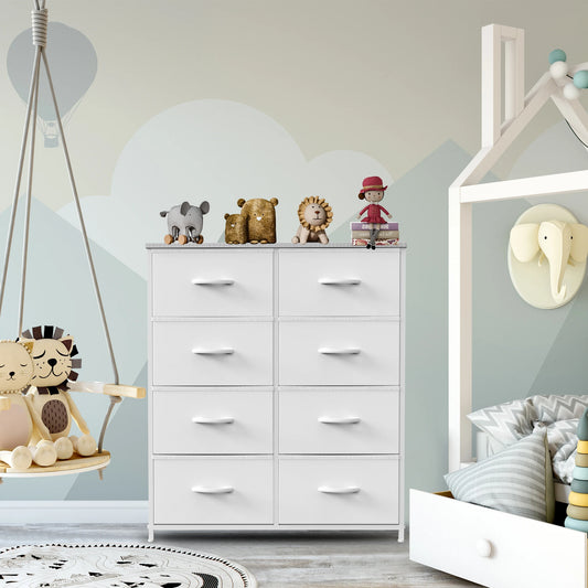 JHK Fabric Drawer Wardrobe Storage Cabinet