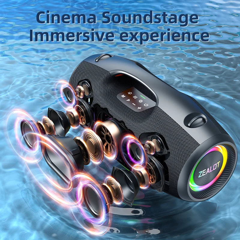 ZEALOT Waterproof Portable Bluetooth Speaker