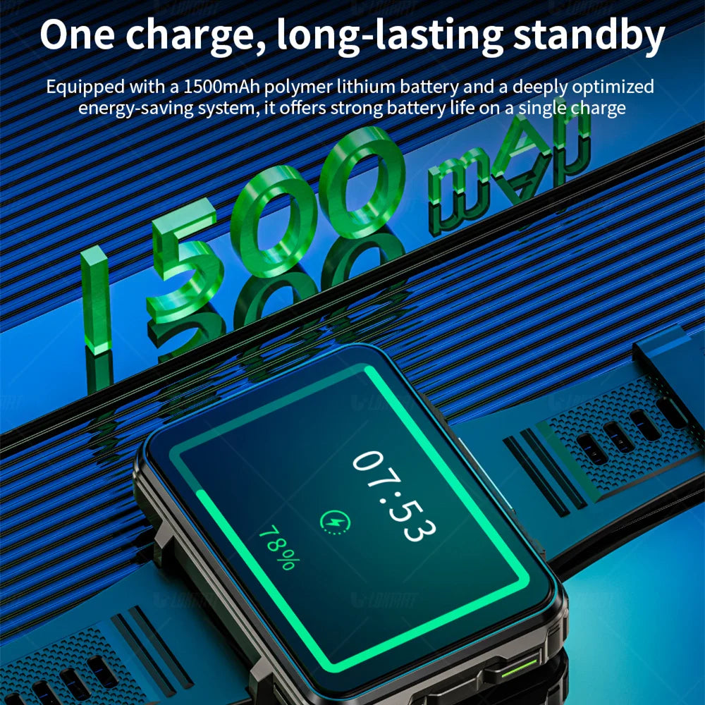 LOKMAT Android 4G Smartwatch Phone With Dual Cameras