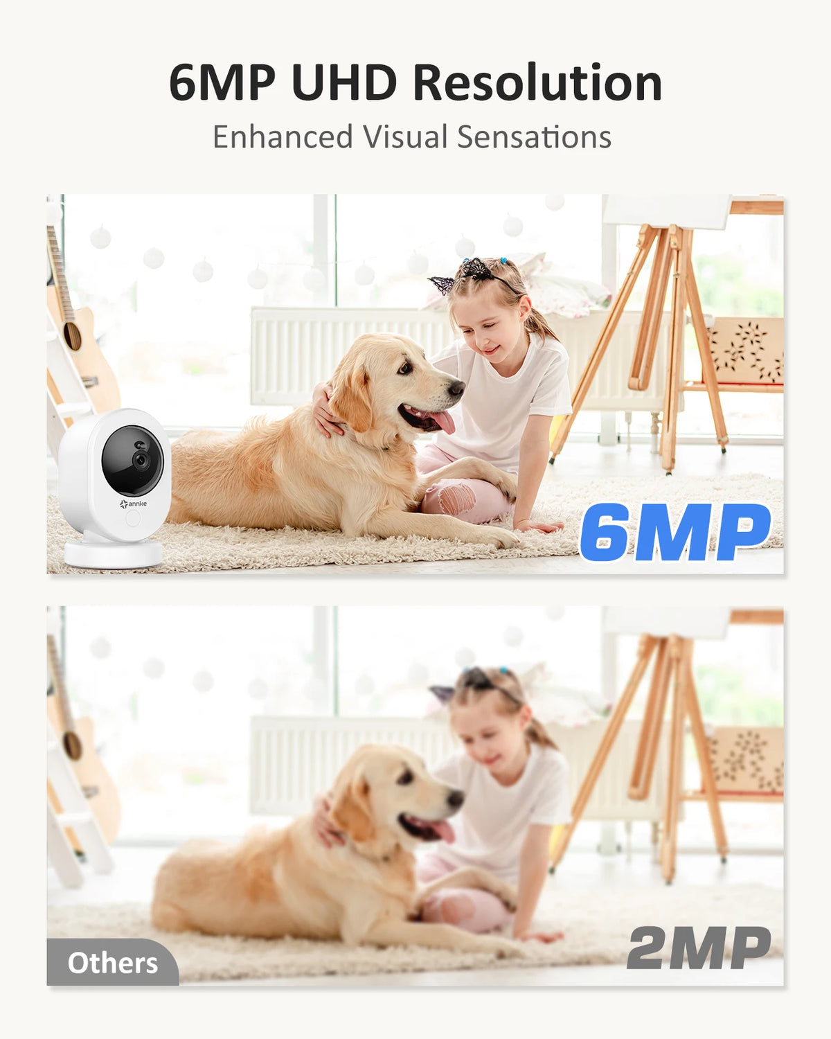 Annke 6MP Dual Band Wifi PTZ Security Camera