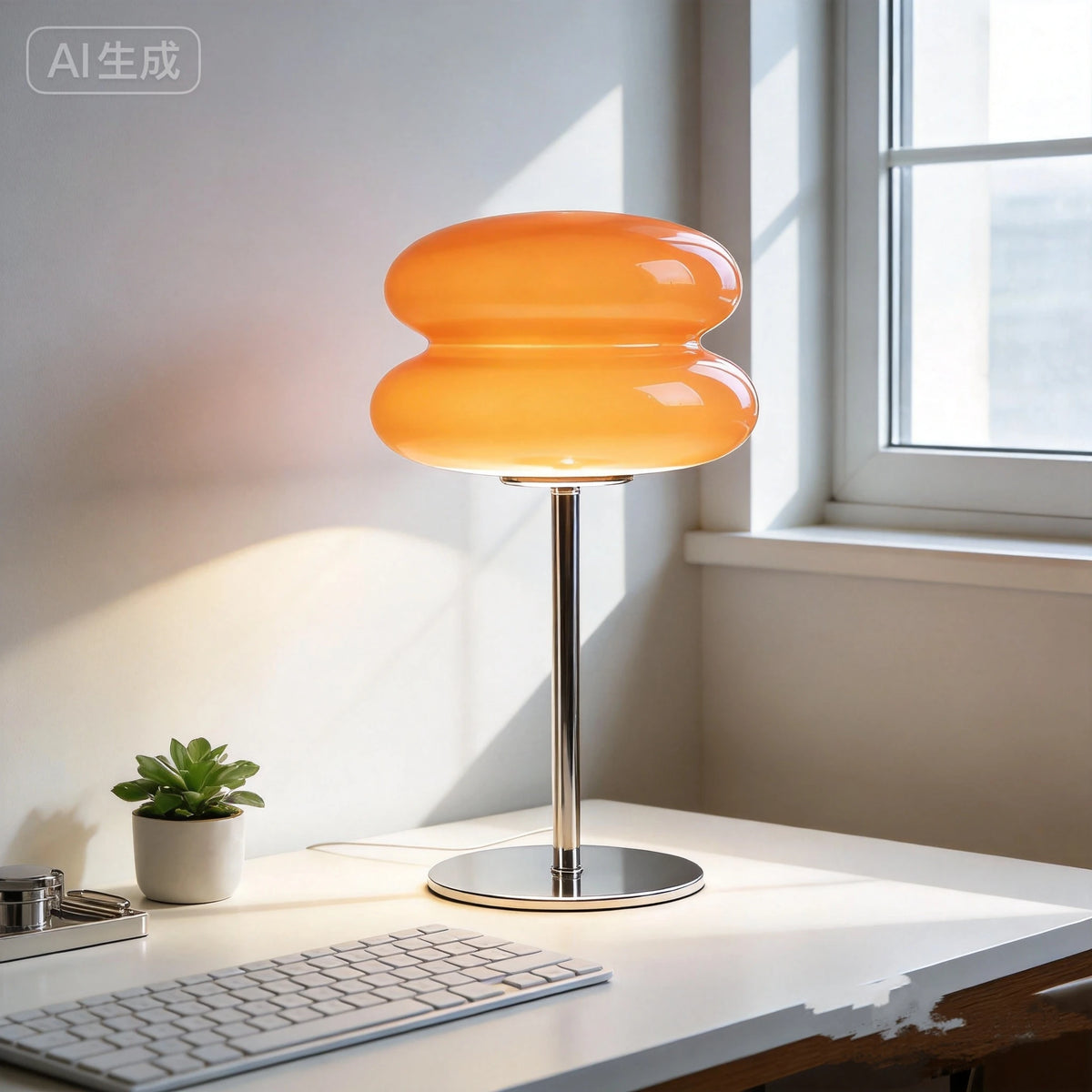 Bread Shape LED Cordless Touch Table Lamp