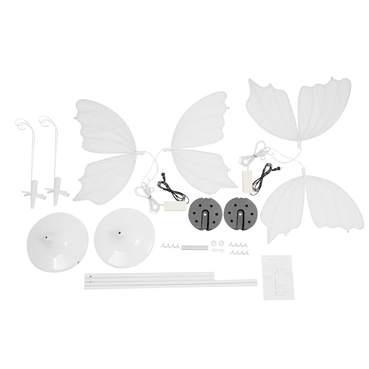 Romantic Butterfly Floor Lamp LED Wedding Decor