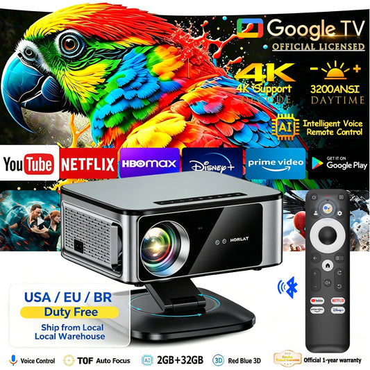 Horlat Wireless Smart Home Theater Projector