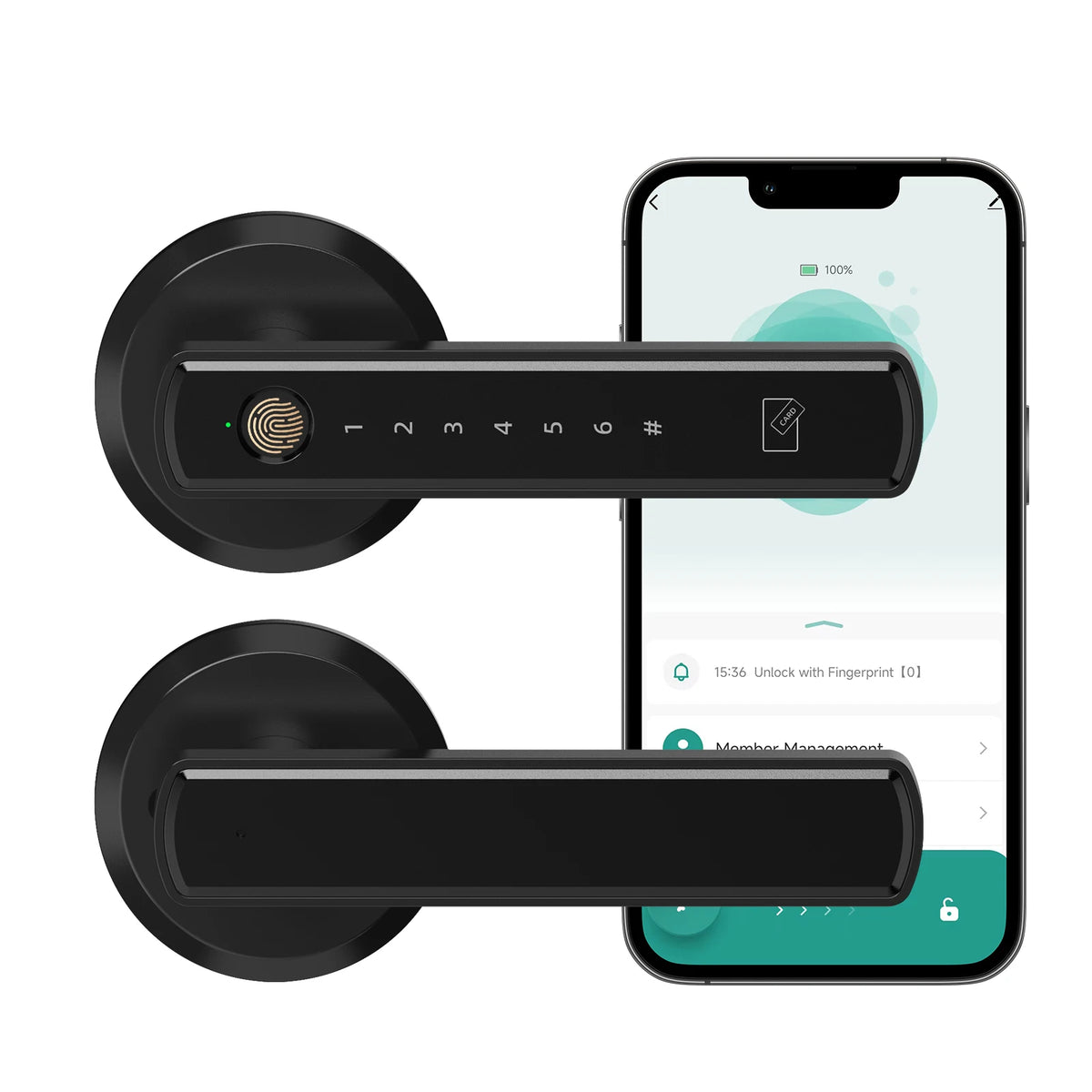 Viladepot Smart Fingerprint Touchscreen Door Lock
