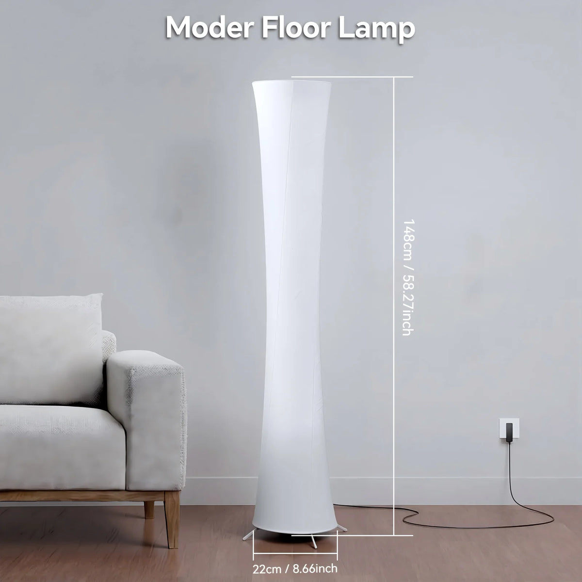 Smart Floor Lamp With Music Sync And Remote Control